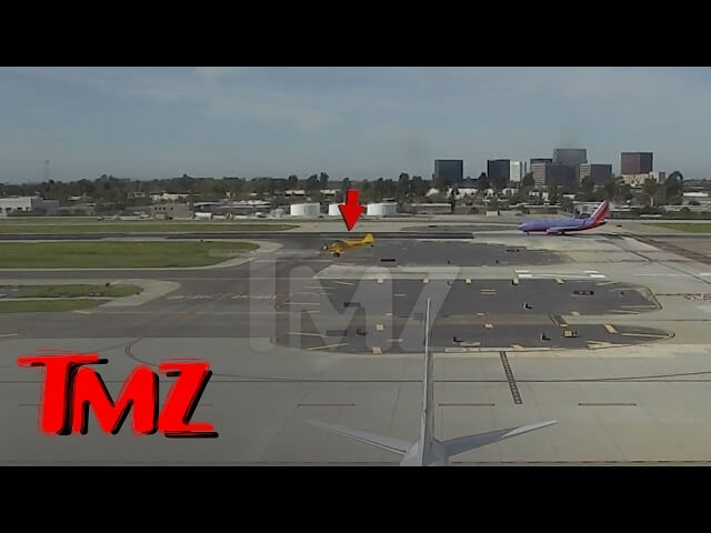 Here’s video of Harrison Ford’s most recent plane incident