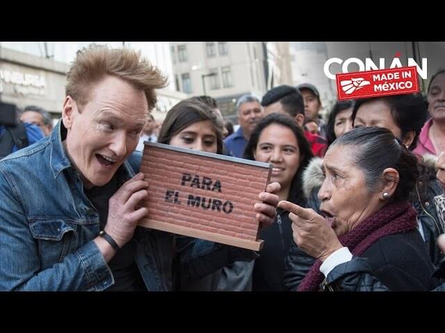 Mexico tells Trump to fuck off in this Conan Without Borders clip