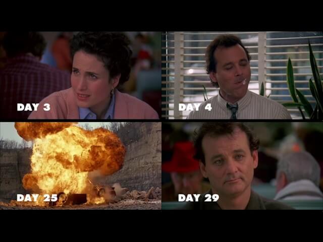 This byzantine fan edit syncs up Groundhog Day’s repeated scenes