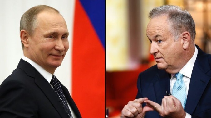 Bill O’Reilly stands strong against Trump and Putin