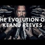 Trace the evolution of Keanu Reeves’ acting ability