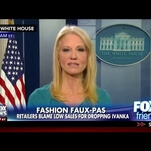 Kellyanne Conway gets a talking-to for shilling Ivanka Trump products