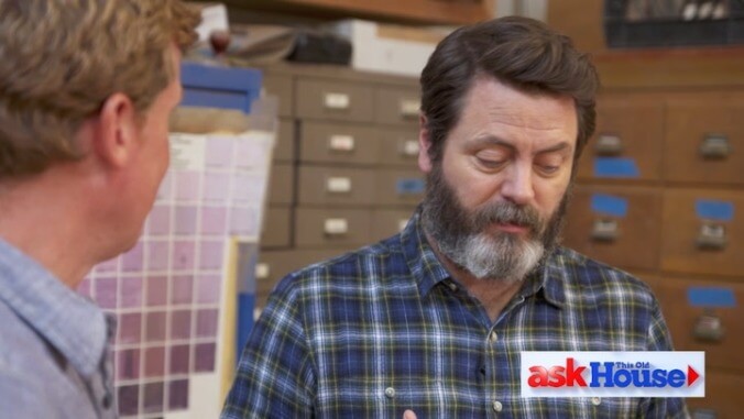 Nick Offerman opens his woodworking shop to This Old House