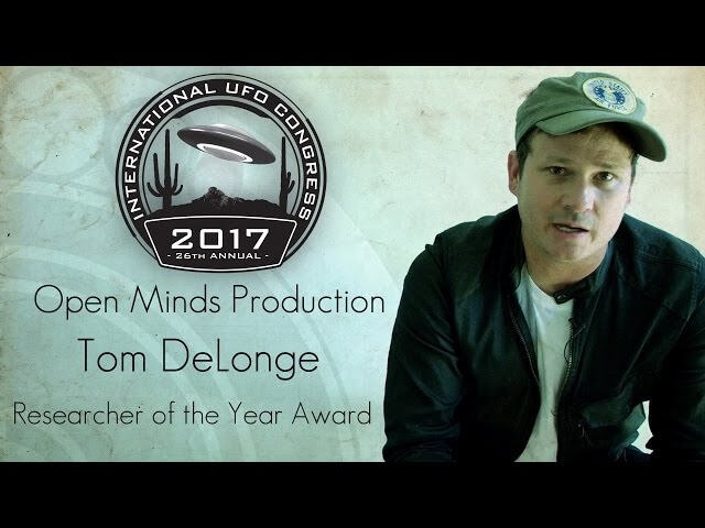 Tom DeLonge wins UFO Researcher Of The Year award