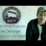 Tom DeLonge wins UFO Researcher Of The Year award