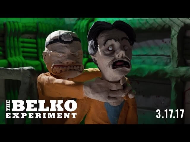 Please enjoy these truly disgusting claymation shorts from The Belko Experiment