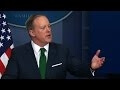 Sean Spicer, buddy, don’t wear a green tie on TV