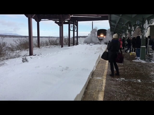 Amtrak train becomes a real-life Snowpiercer, sans cannibalism