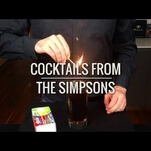 How to make a Flaming Moe and other cocktails from The Simpsons