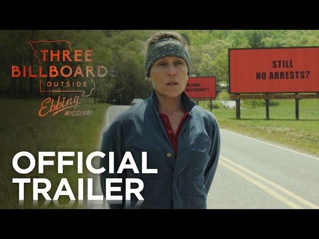 Frances McDormand fights the police with Three Billboards Outside Ebbing, Missouri