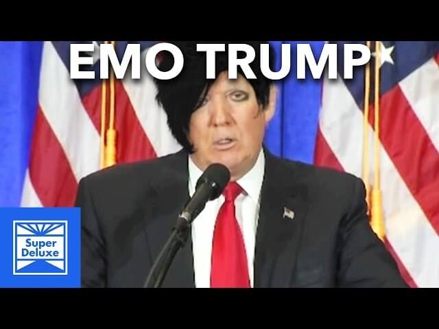 Life remains unfair for emo President Donald Trump