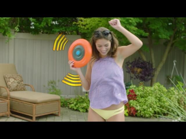 This commercial for a Bluetooth speaker frisbee is too pure for this world