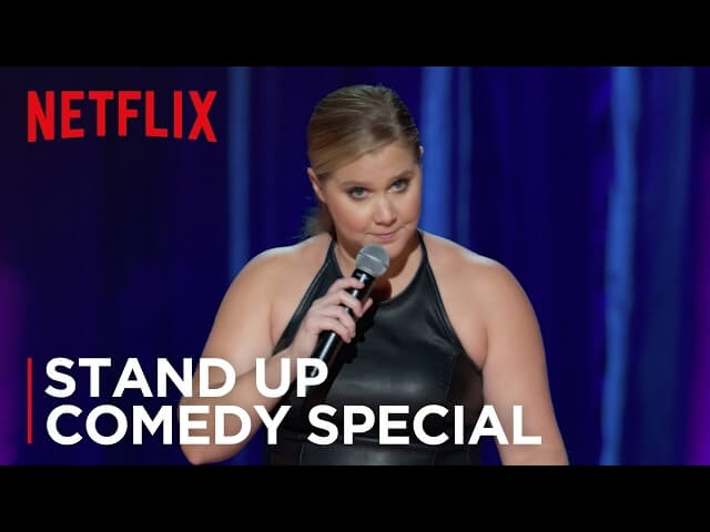 Amy Schumer already regrets her outfit in the trailer for The Leather Special