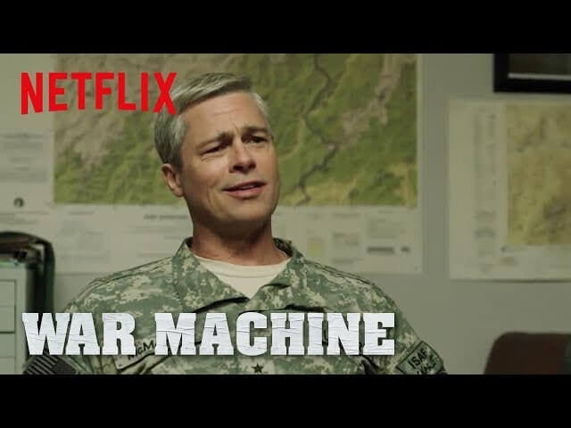 Brad Pitt puts his spin on General Stanley McChrystal in the War Machine teaser