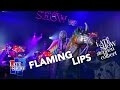 The Flaming Lips bring spacemen and unicorns to The Late Show