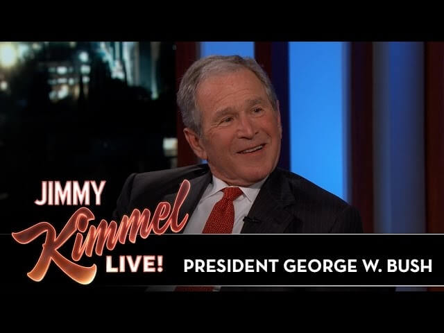 George W. Bush takes credit for SNL’s “strategery” (but not war crimes)