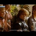 Here is a supercut of Tyrion being a creep in Game Of Thrones