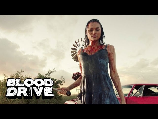 The trailer for Syfy grindhouse series Blood Drive runs on B positive and absurdity