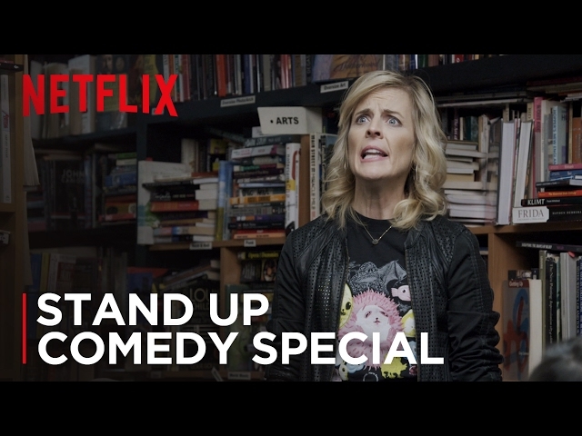 Maria Bamford hits the stage (and the streets, and a bowling alley) in the Old Baby trailer