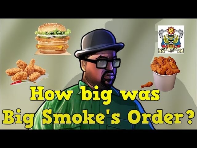 Watch a competitive eater devour a 9,050-calorie food order from Grand Theft Auto