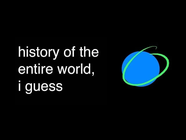 The history of the entire world in 20 minutes