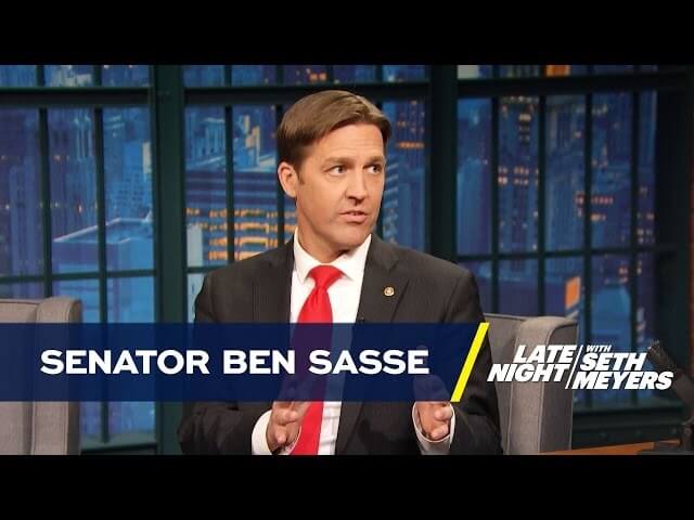 On Late Night, Seth Meyers finds a Republican almost willing to stand up to Trump