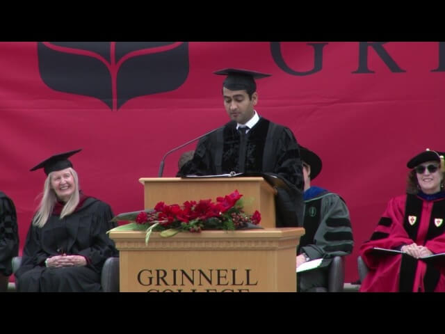 Kumail Nanjiani advises the Class of 2017: “Have sex with an immigrant”