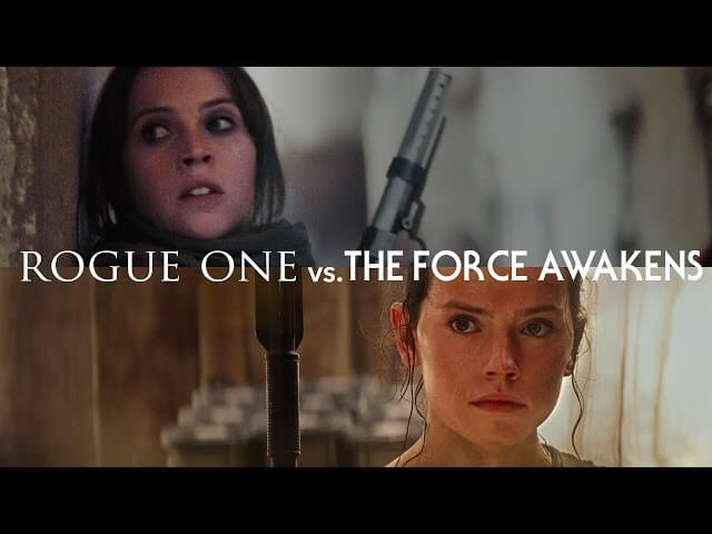 The time has come to pit Rogue One and The Force Awakens against each other