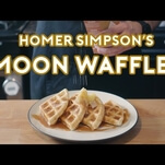 How to make an edible version of Homer Simpson’s moon waffles