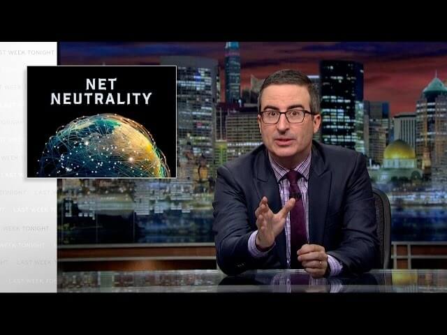 John Oliver calls on “troublemakers” to defend net neutrality once more