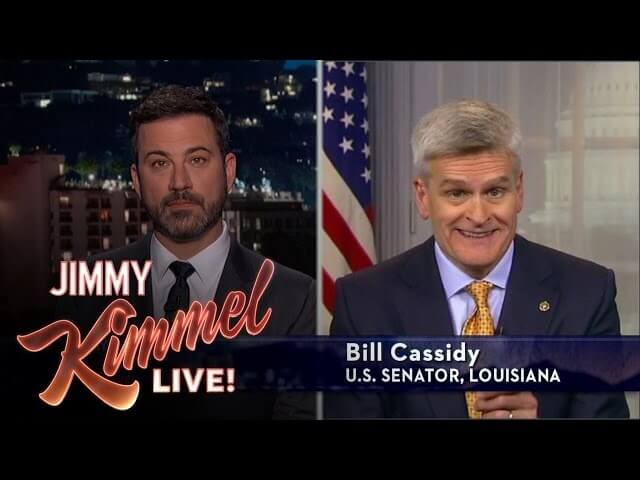 Jimmy Kimmel tears into Republican health-care critics on Live!