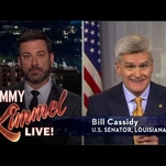 Jimmy Kimmel tears into Republican health-care critics on Live!