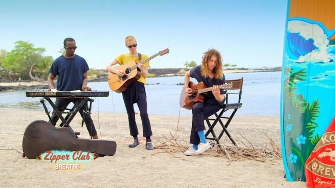 Zipper Club performs “Breath” on a breathtaking Hawaiian beach