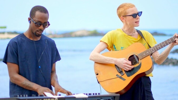 Zipper Club is “Going The Distance” in this beach performance