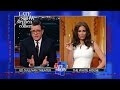 “Melania Trump” swears to Stephen Colbert she’s happy living in the White House