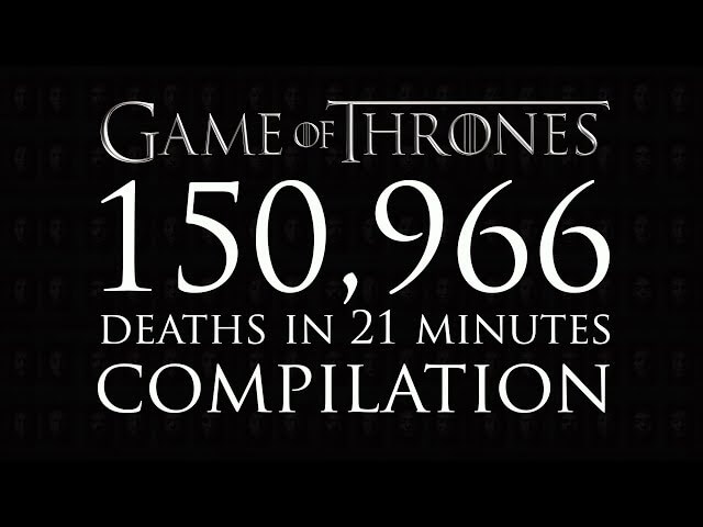 It will only take you 21 minutes to revisit all of Game Of Thrones’ deaths