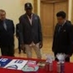 Dennis Rodman gave Kim Jong Un a copy of Art Of The Deal