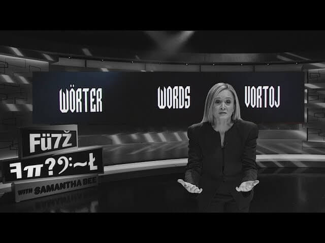 Trump’s linguistic Twilight Zone finally breaks Samantha Bee