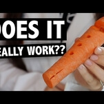 An investigation into the validity of that viral carrot flute