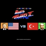 Trump’s violent handshakes have been turned into a video game