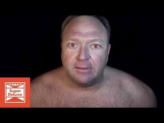 A reminder that Alex Jones just wants to sell you shit, is crazy