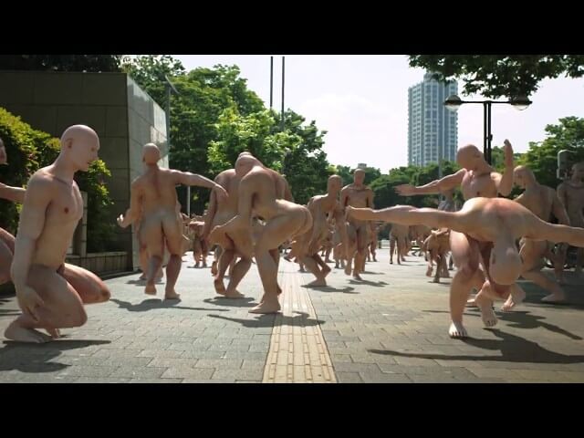 You have earned 5 minutes of insane floppy naked people