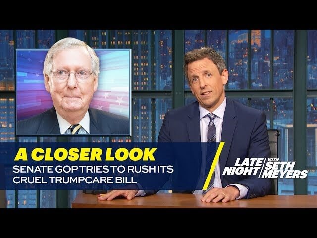 Seth Meyers hammers Republican health care hypocrisy on Late Night