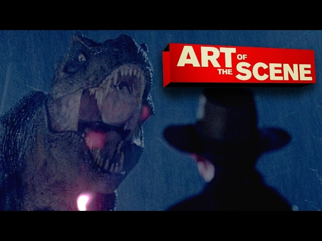 Go behind the scenes of Jurassic Park’s still-perfect T. rex scene