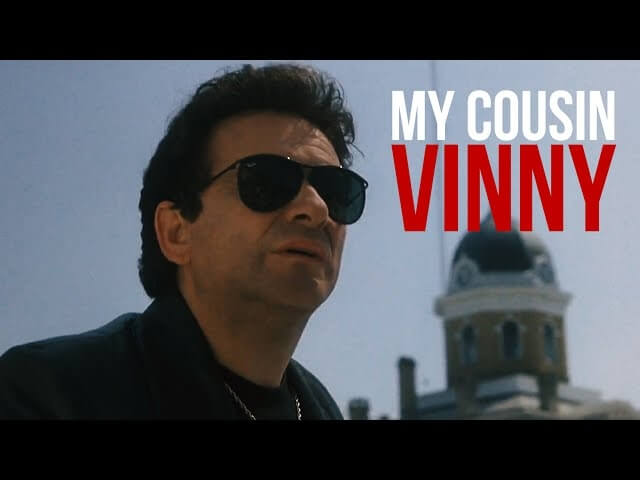 My Cousin Vinny as a courtroom thriller trailer works incredibly well