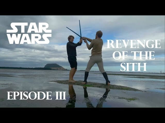 This full-length remake of Revenge Of The Sith is charmingly shitty