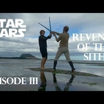 This full-length remake of Revenge Of The Sith is charmingly shitty