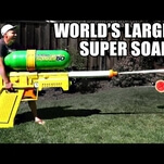 NASA engineer designs massive Super Soaker that can obliterate a watermelon