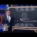 Stephen Colbert connects the dots to Donald Trump Jr.’s fate on The Late Show