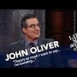 John Oliver and Stephen Colbert compare notes, pronounce us “turbo-fucked”